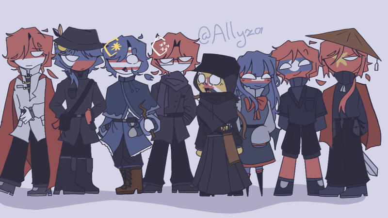 Countryhumans my au